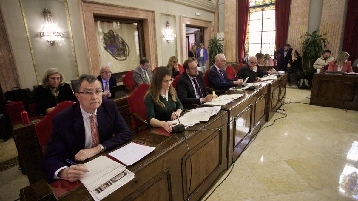 Pleno del Ayuntamiento de Murcia (archivo).