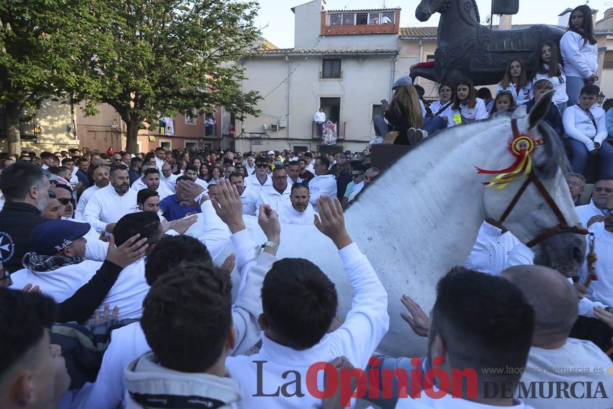 Concurso de caballo a pelo: pasacalles hasta el Hoyo en Caravaca
