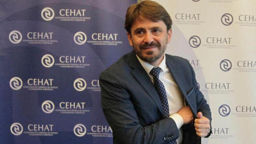 El presidente de la Confederación Española de Hoteles y Alojamientos Turísticos (Cehat) y Ashotel, Jorge Marichal.
