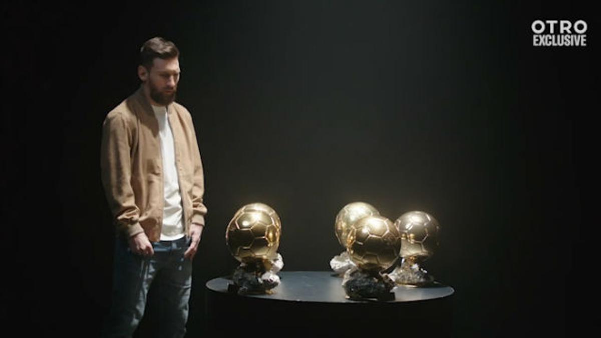 Messi: "El primer Balón de Oro fue el más especial"