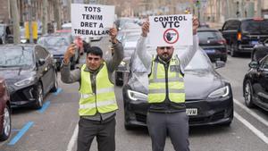 Marcha lenta de VTC por la ley regulatoria del sector