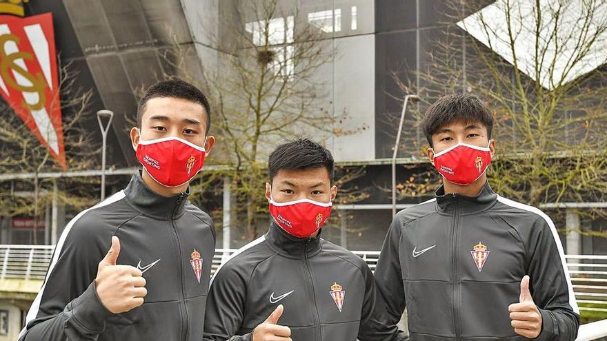 Tres chinos iniciarán la pretemporada con el Sporting B