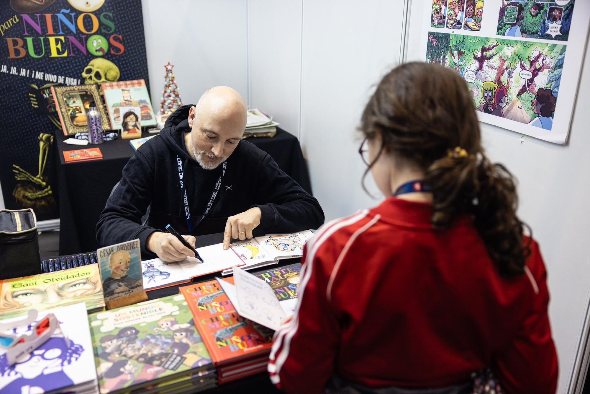 Así ha sido la primera jornada del Salón del Cómic de Zaragoza