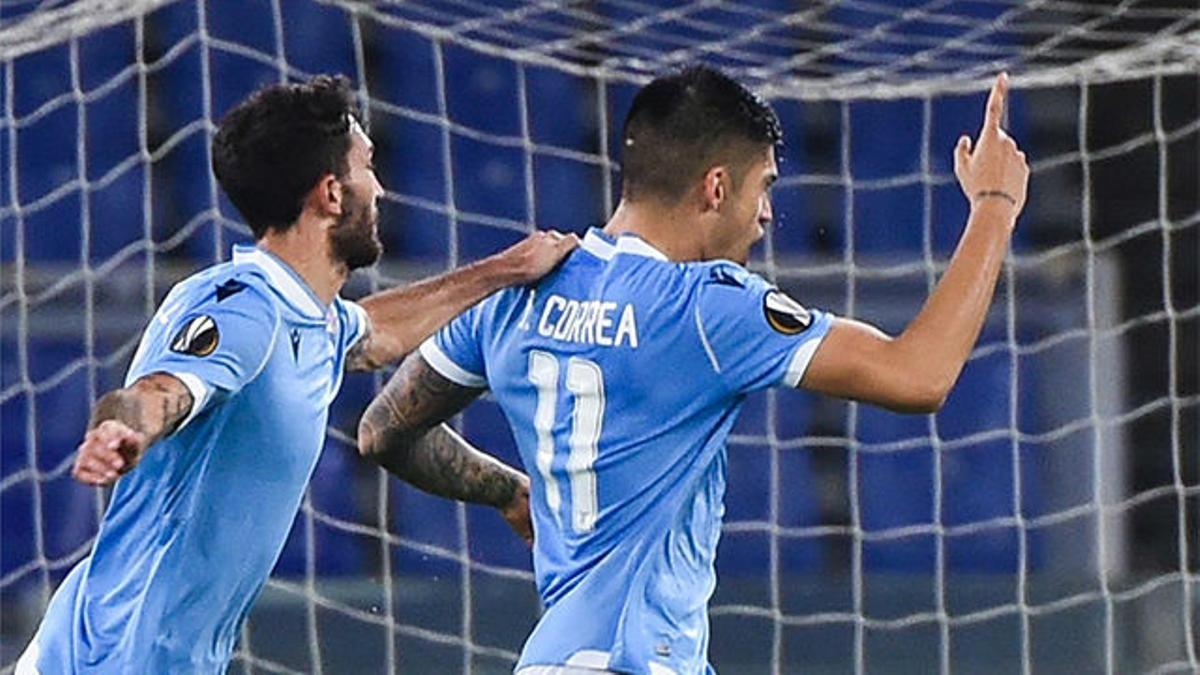 Victoria por la mínima de la Lazio ante el Cluj