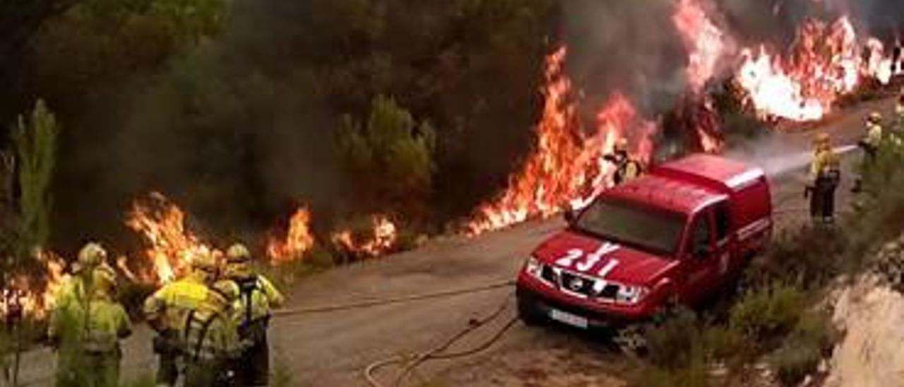 Momentos previos al luctuoso incidente.