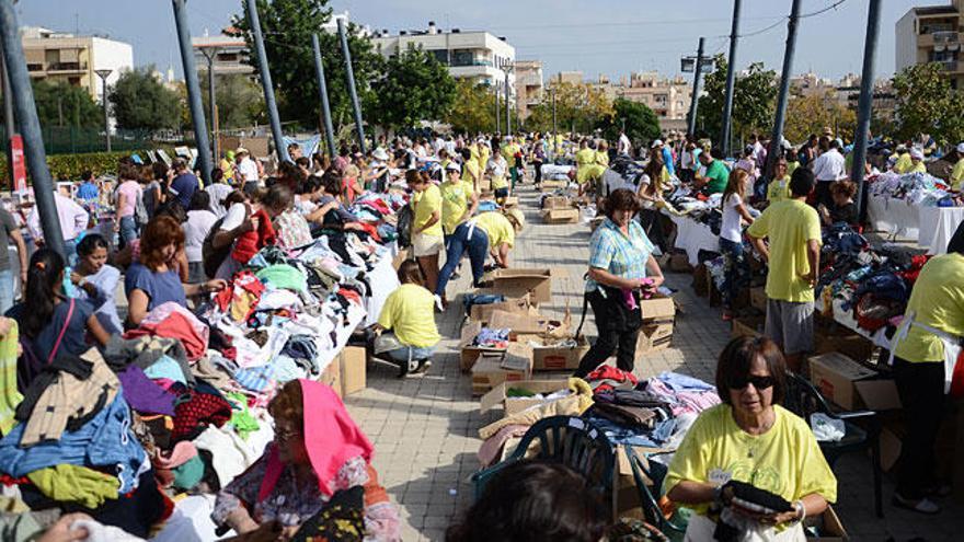 El rastrillo de Son Dameto se solidariza con los refugiados