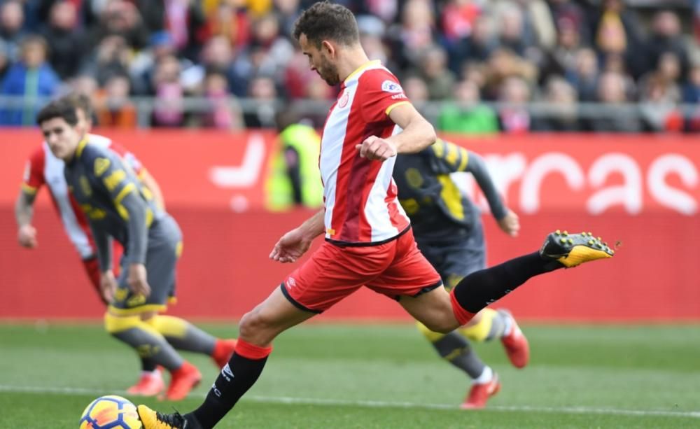 Partit de la Lliga entre el Girona FC i Las Palmas