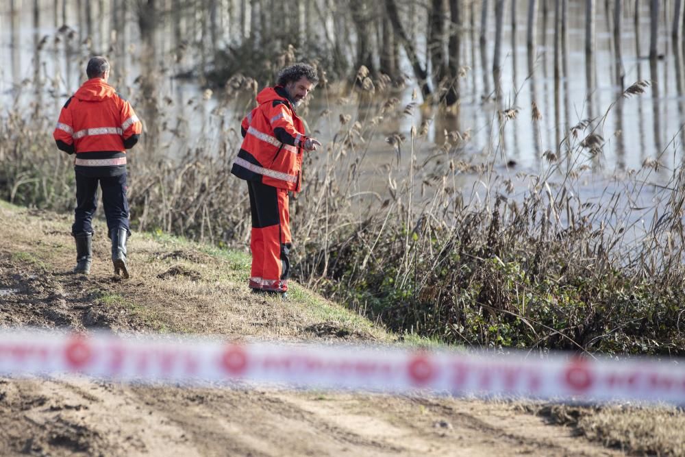 Troben mort el jove de Lloret desaparegut en una séquia de Sils