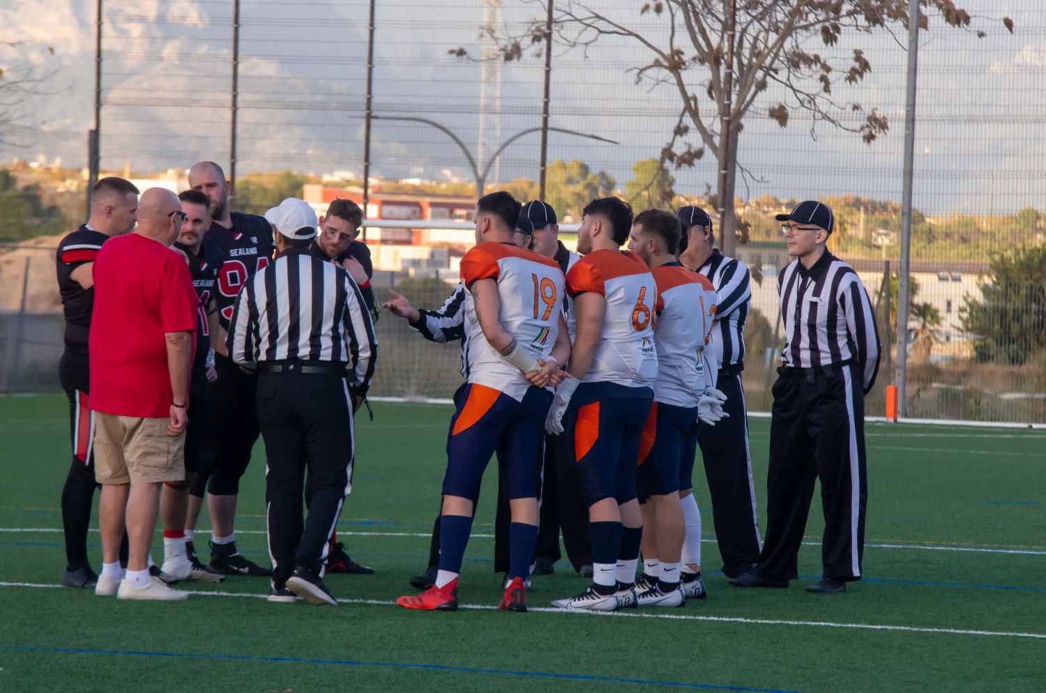 Derrota del Mallorca Voltors de fútbol americano ante los Sealand Seahawks