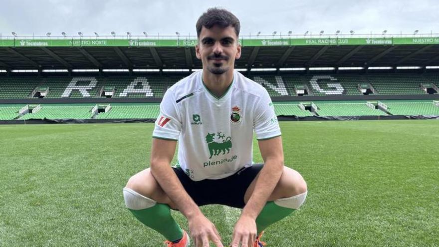 Damián seguirá otra temporada en el Racing de Santander
