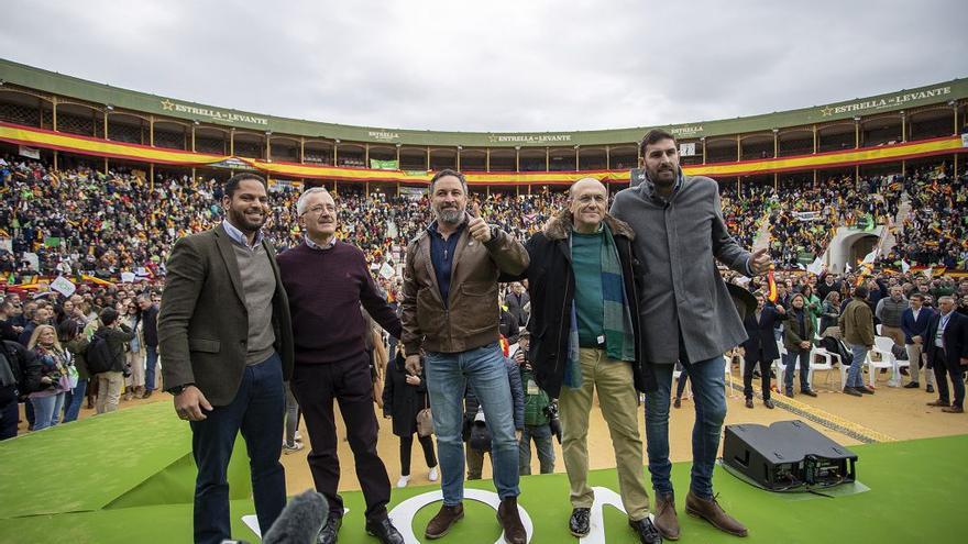 Mitin de Vox en la Plaza de Toros de Murcia