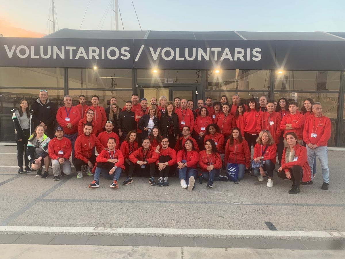 Voluntarios en la Ocean Race