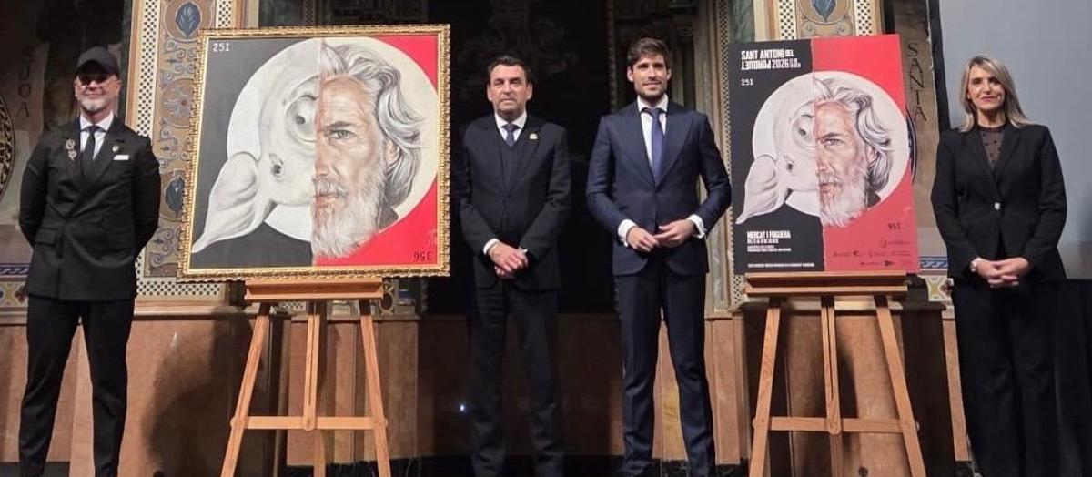 Jesús Arrúe, Rafael Garrote, Juan C. Caballero y Mónica Gil