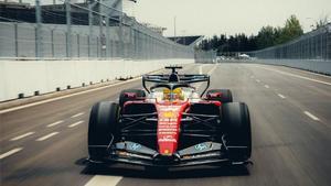 Ferrari, el primer F1 que rodó en Madring