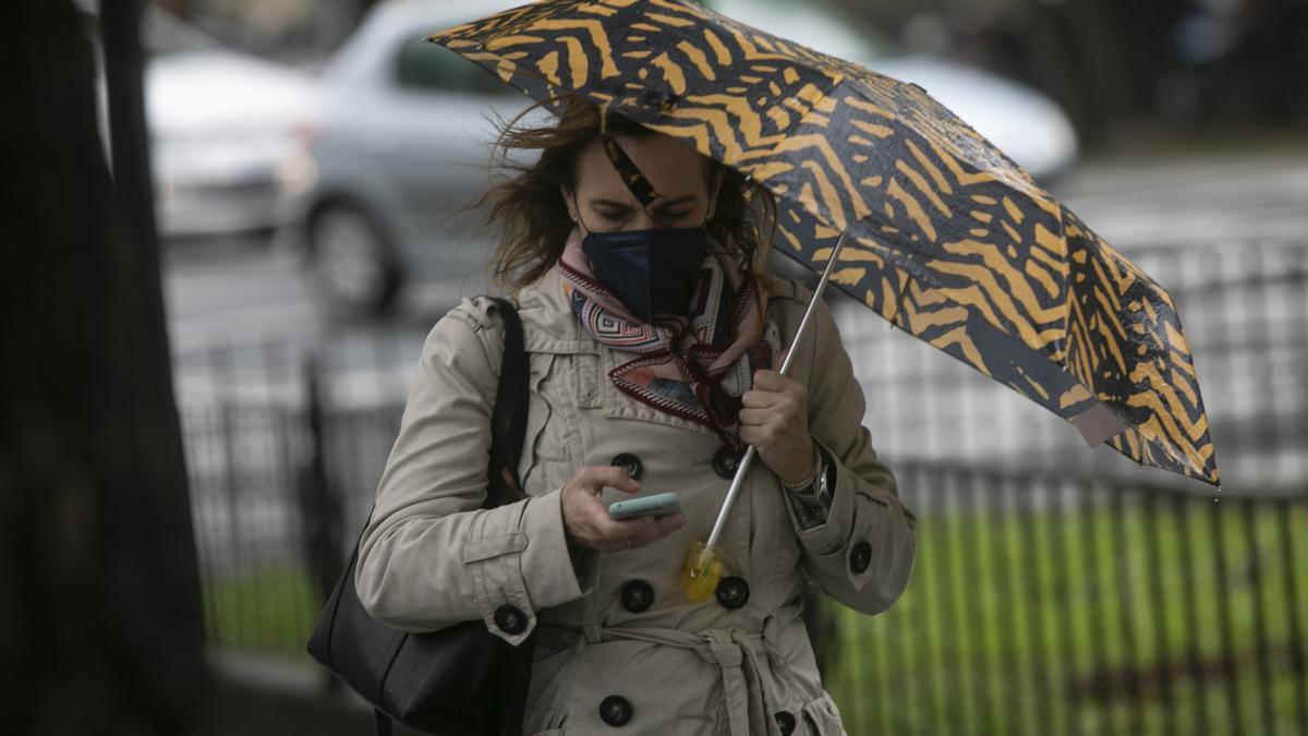 Lluvia en Málaga