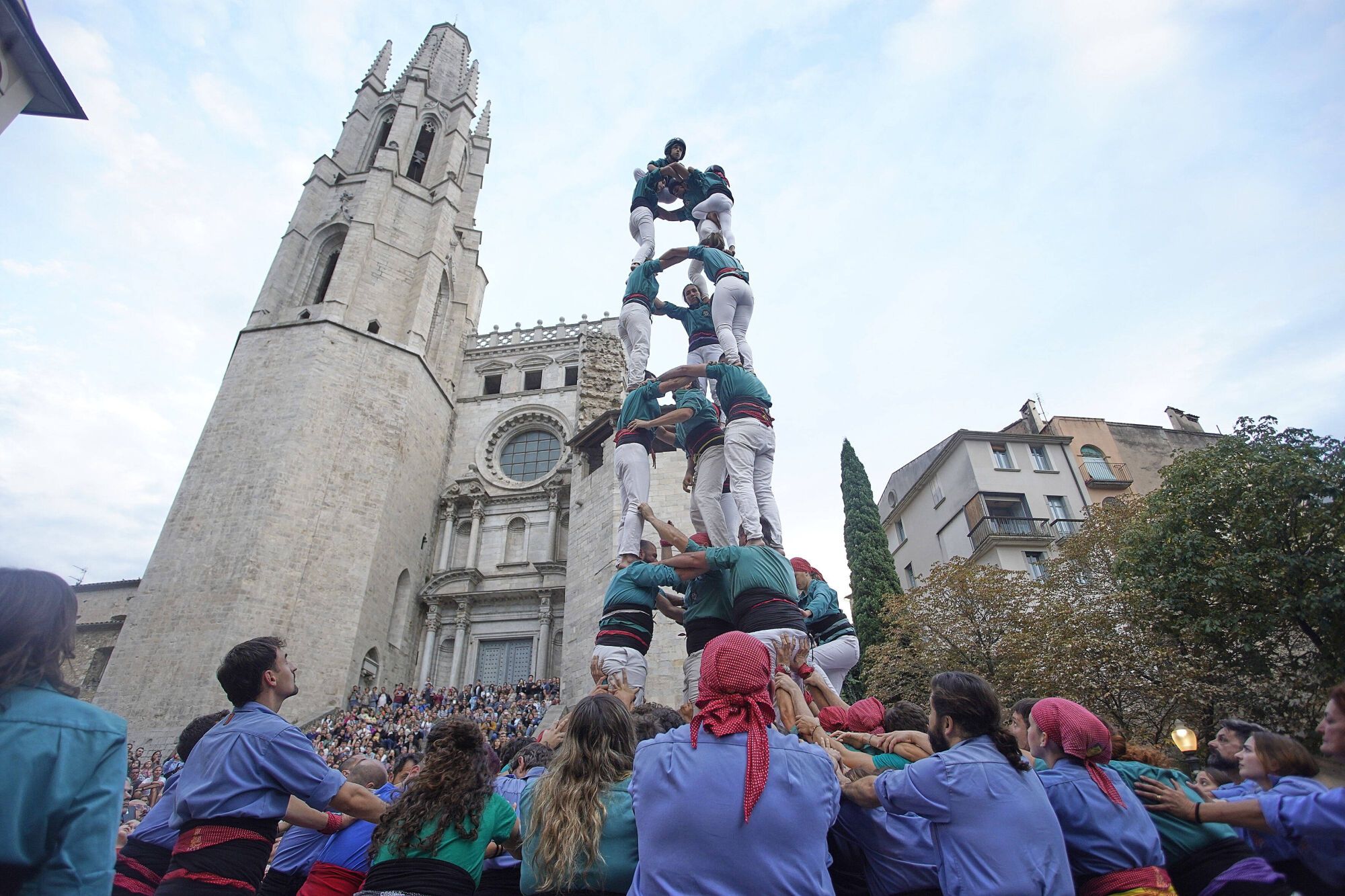 Castells de Vigília amb els Marrecs de Salt