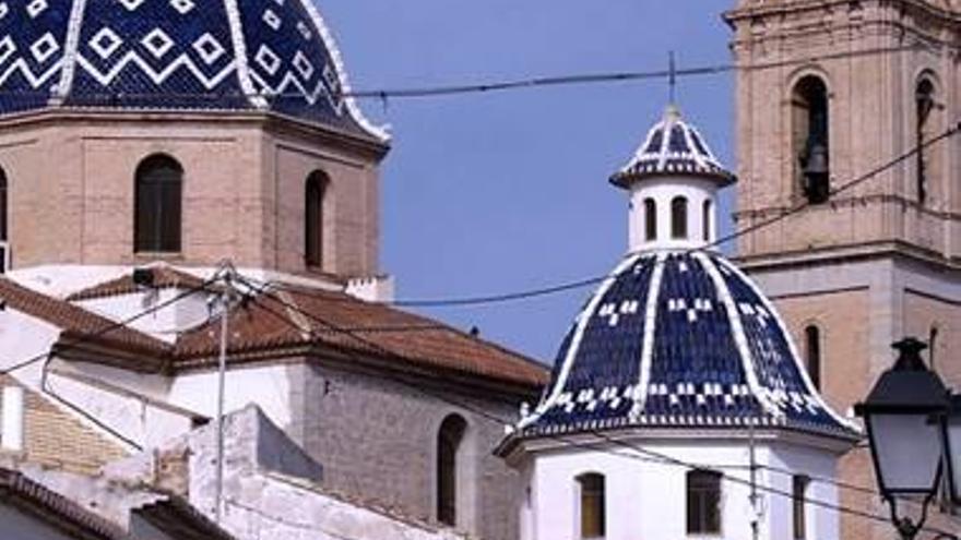 Una vista típica de Altea