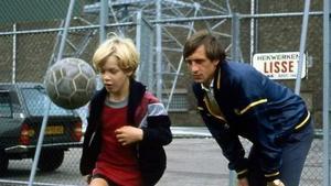 Jordi Cruyff y su padre, Johan Cruyff, en una imagen de archivo histórica