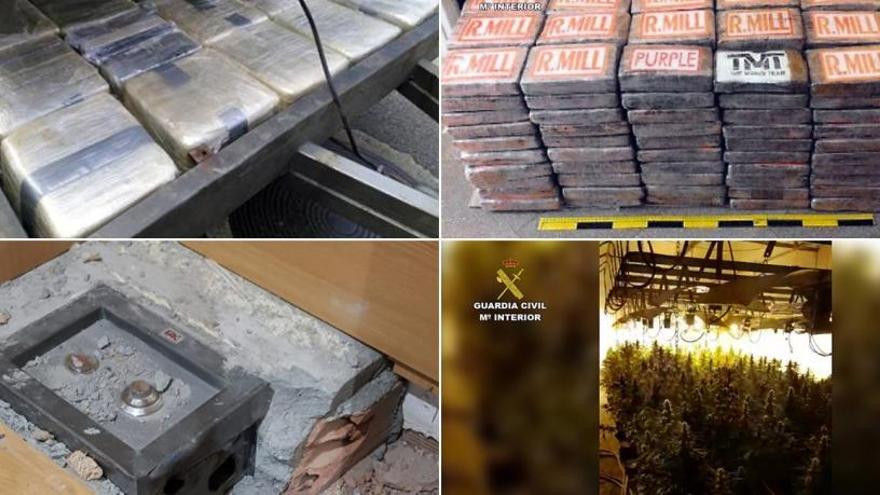 Cae al completo la red que introducía cocaína en España y Portugal