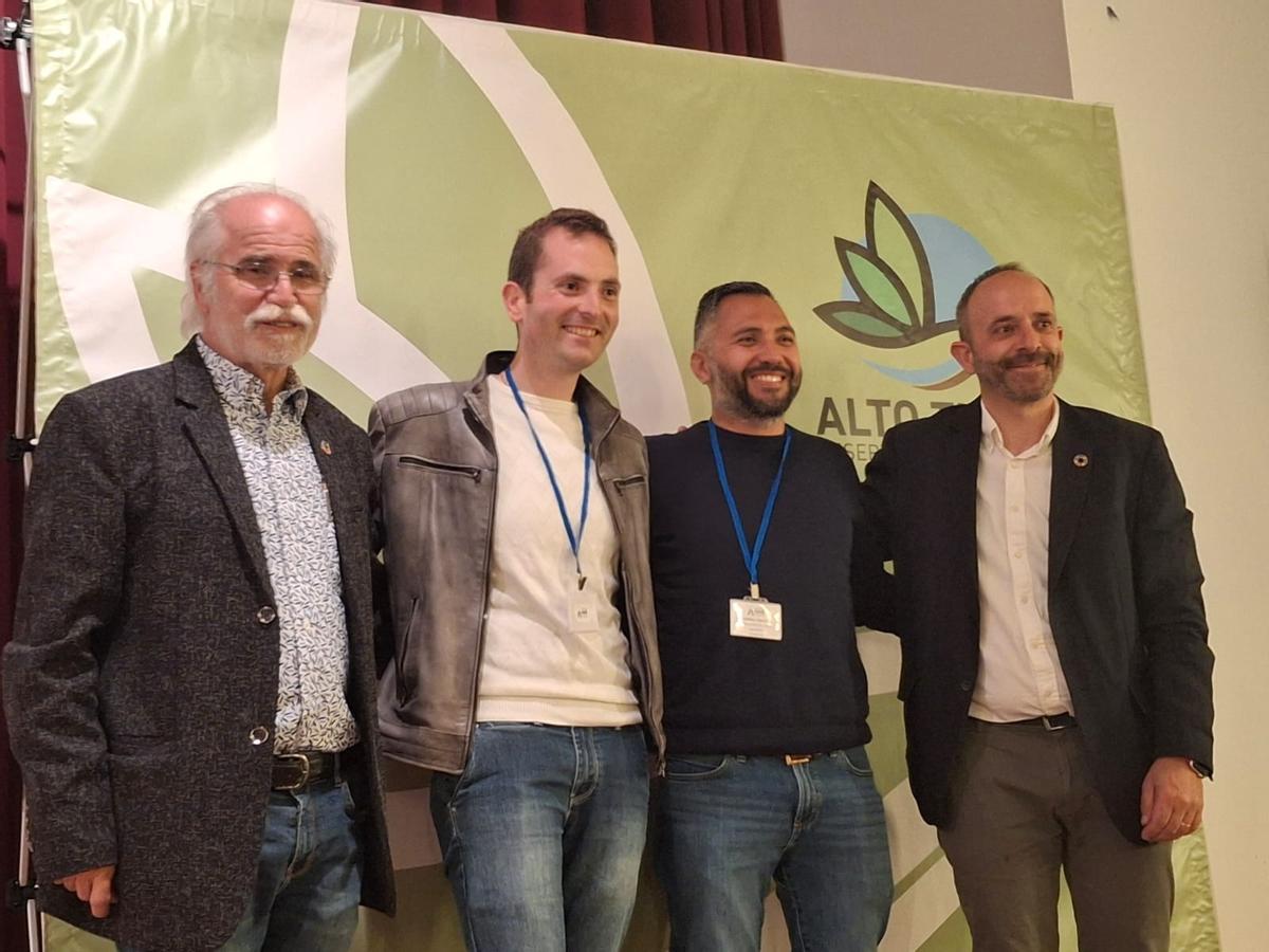 La delegación del Alto Turia con la italiana de Alto Molise.