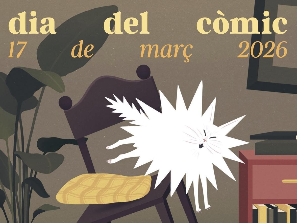 Cartell del Dia del Còmic.