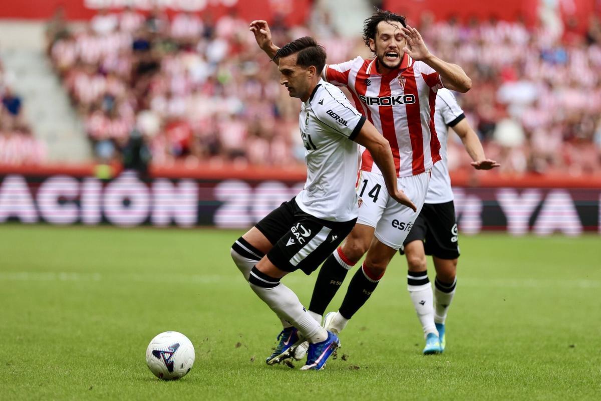 Así fue el partido entre el Sporting y el Burgos Así fue el partido entre el Sporting y el Burgos