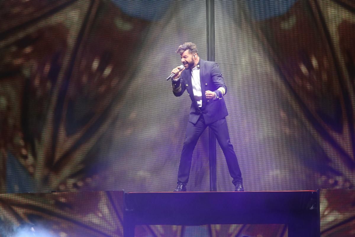 Las mejores imágenes del concierto de Ricky Martin en El Arenal