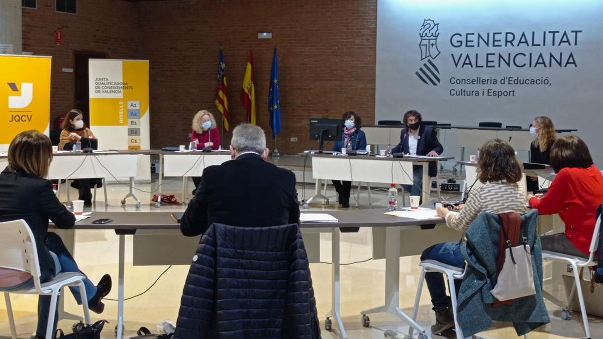 Reunión del pleno de la Junta Qualificadora.