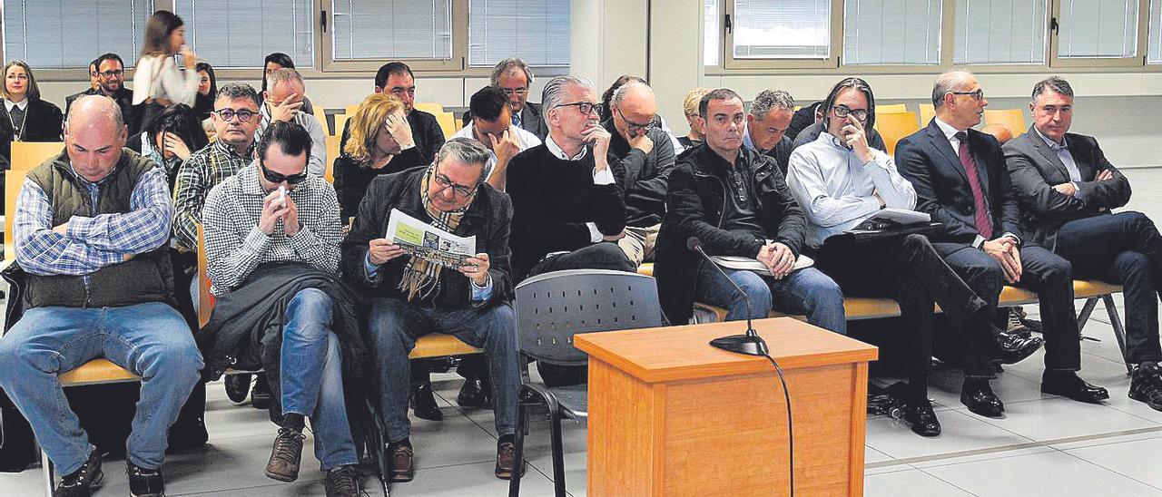 Condenados por el caso Emarsa al inicio del juicio, celebrado a partir de mayo de 2017.