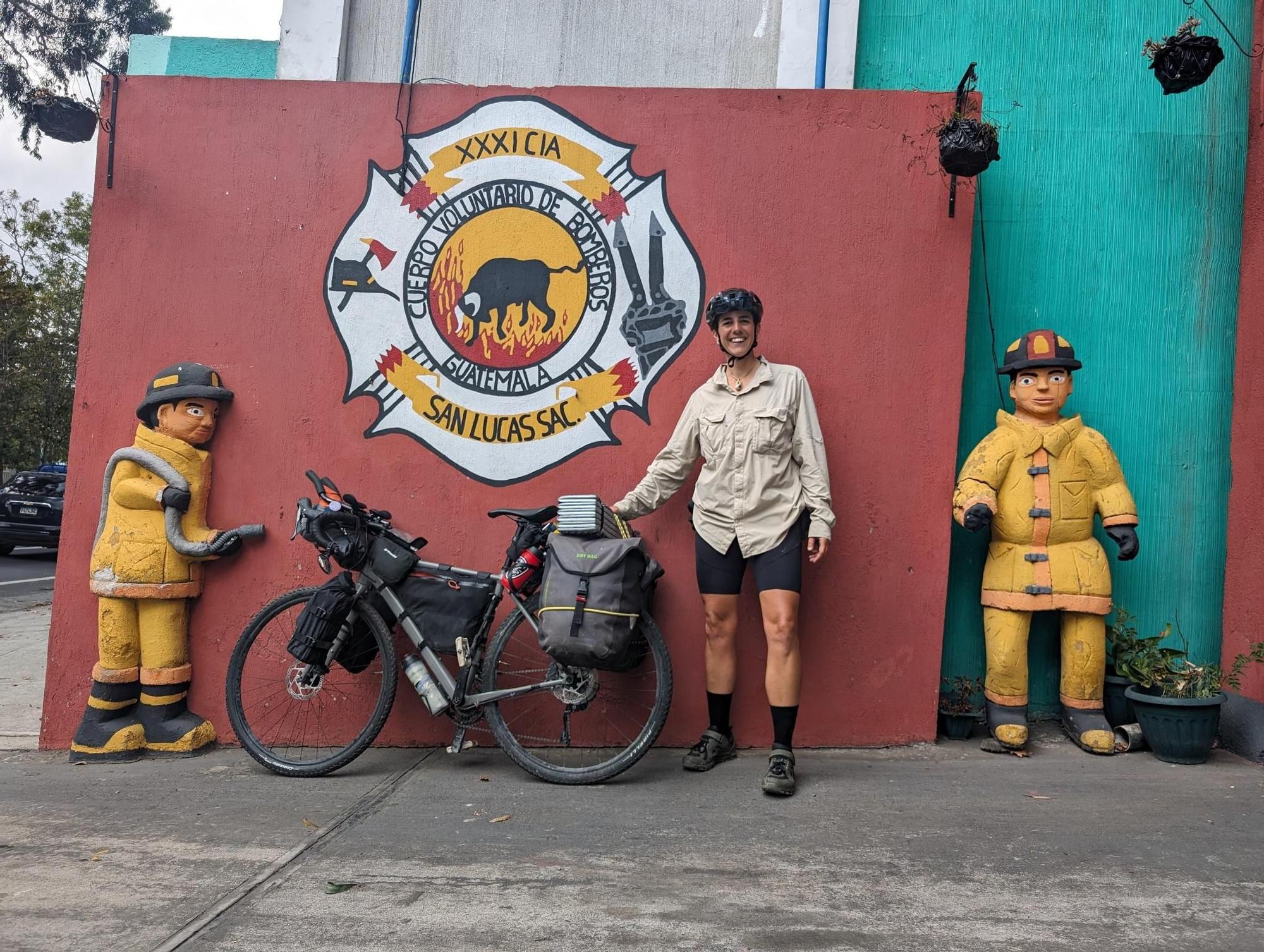 Lola Bruzon: de México a Argentina en bicicleta