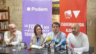 Unides Podem cambia en Alicante de cabeza de lista para las Cortes en medio del ascenso de Sumar