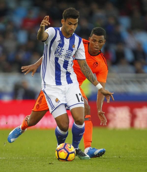 Las mejores imágenes del Real Sociedad - Valencia