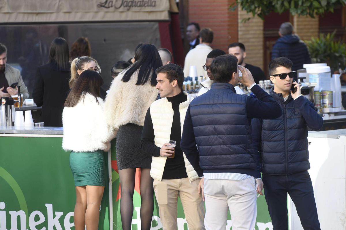 Así ha sido el tardeo de Nochevieja en Murcia