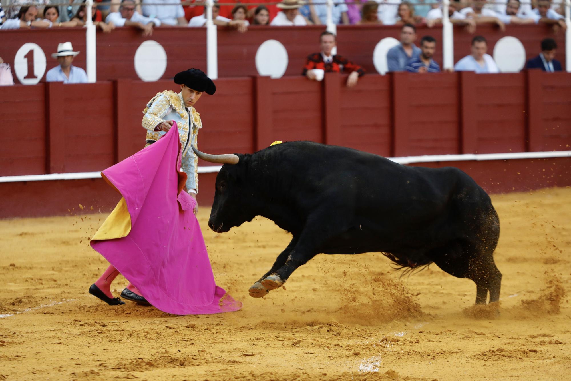 Fotos de la novillada que abre la feria taurina de Málaga