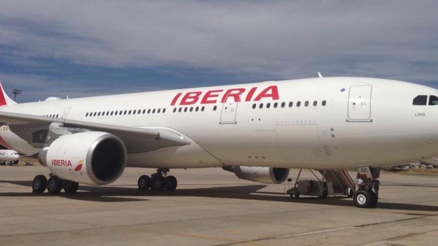 Un avión de Iberia en una imagen de archivo.