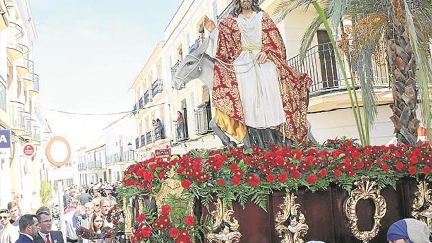 Los primeros días el tiempo dio una tregua a las procesiones de la comarca