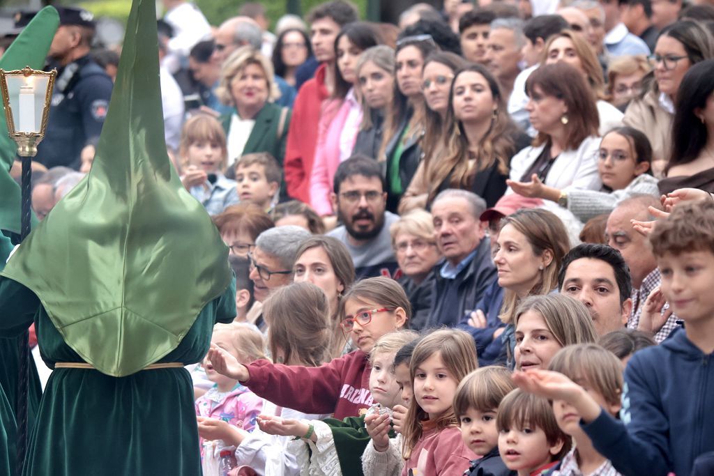 Así fue la procesión de la Esperanza este Domingo de Ramos en Murcia