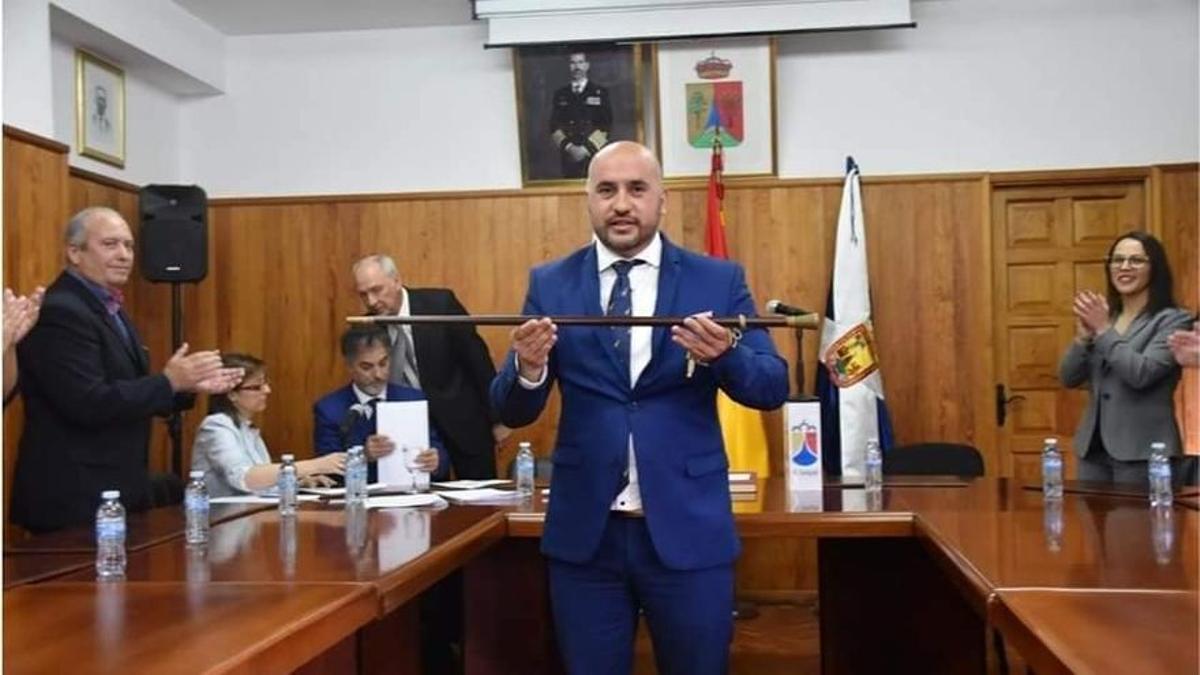 Román Martín, exalcalde de El Tanque.