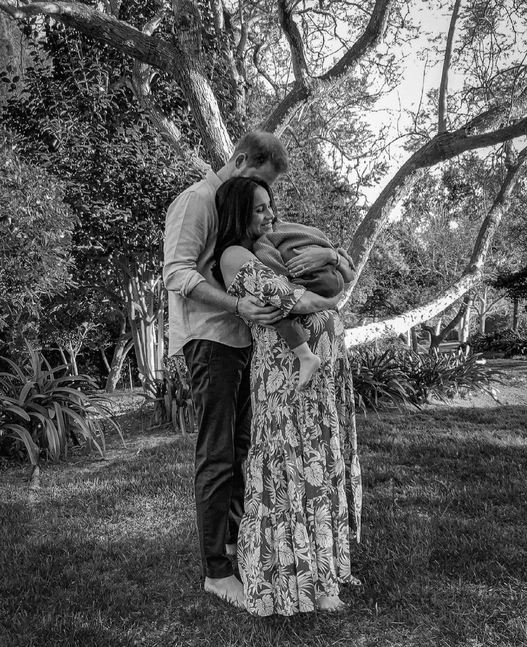 Los duques de Sussex y su hijo Archie