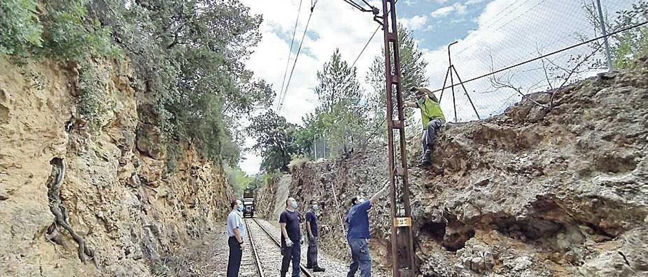 El servicio de tren se vio afectado por el ‘cap de fibló’ del 29 de agosto.