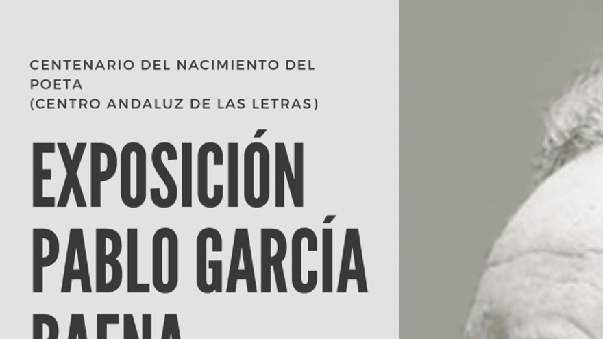 Exposición de Pablo García Baena