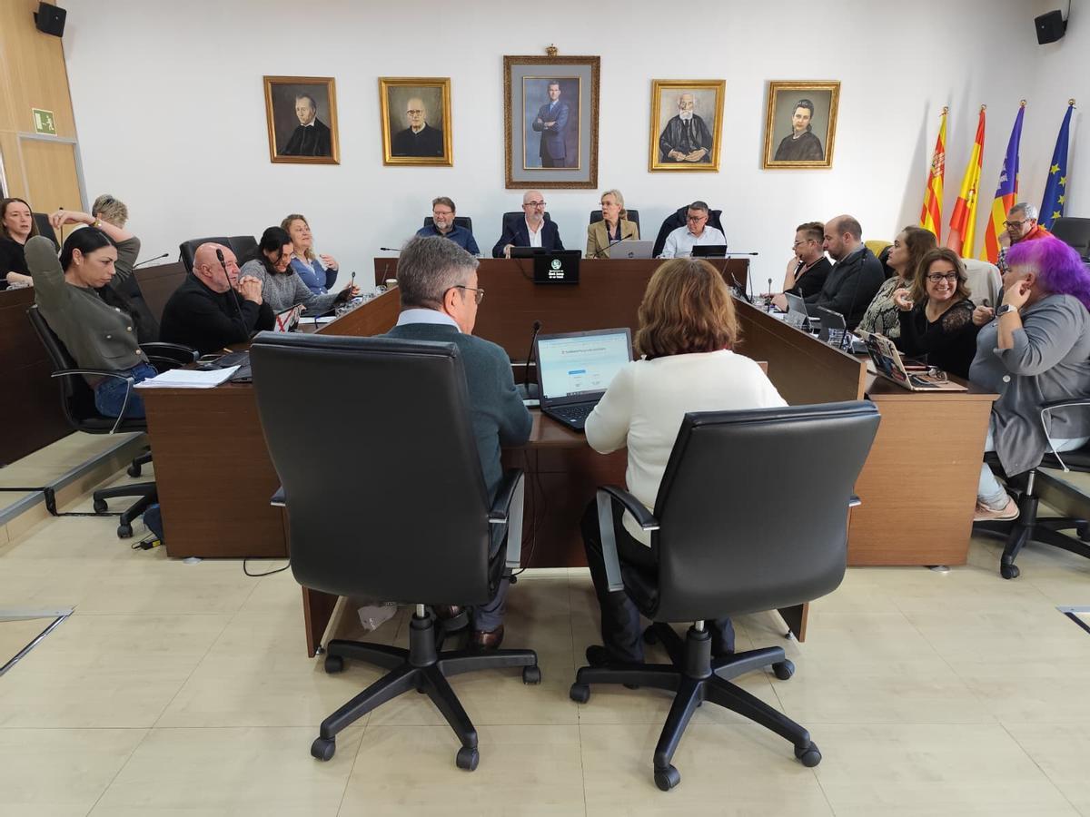 Incio del pleno de Sant Josep.