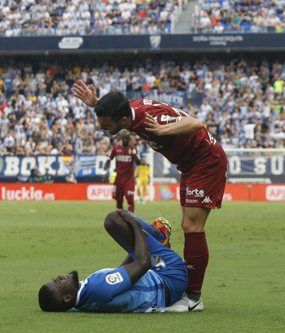 El Málaga-Córdoba C.F. en imágenes