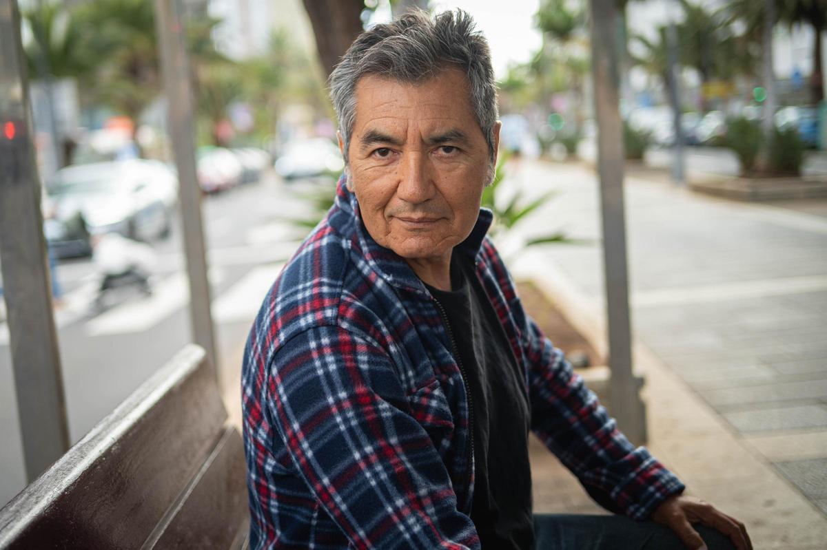 Enzo Soria, voluntario para la visita del papa León XIV a Tenerife.