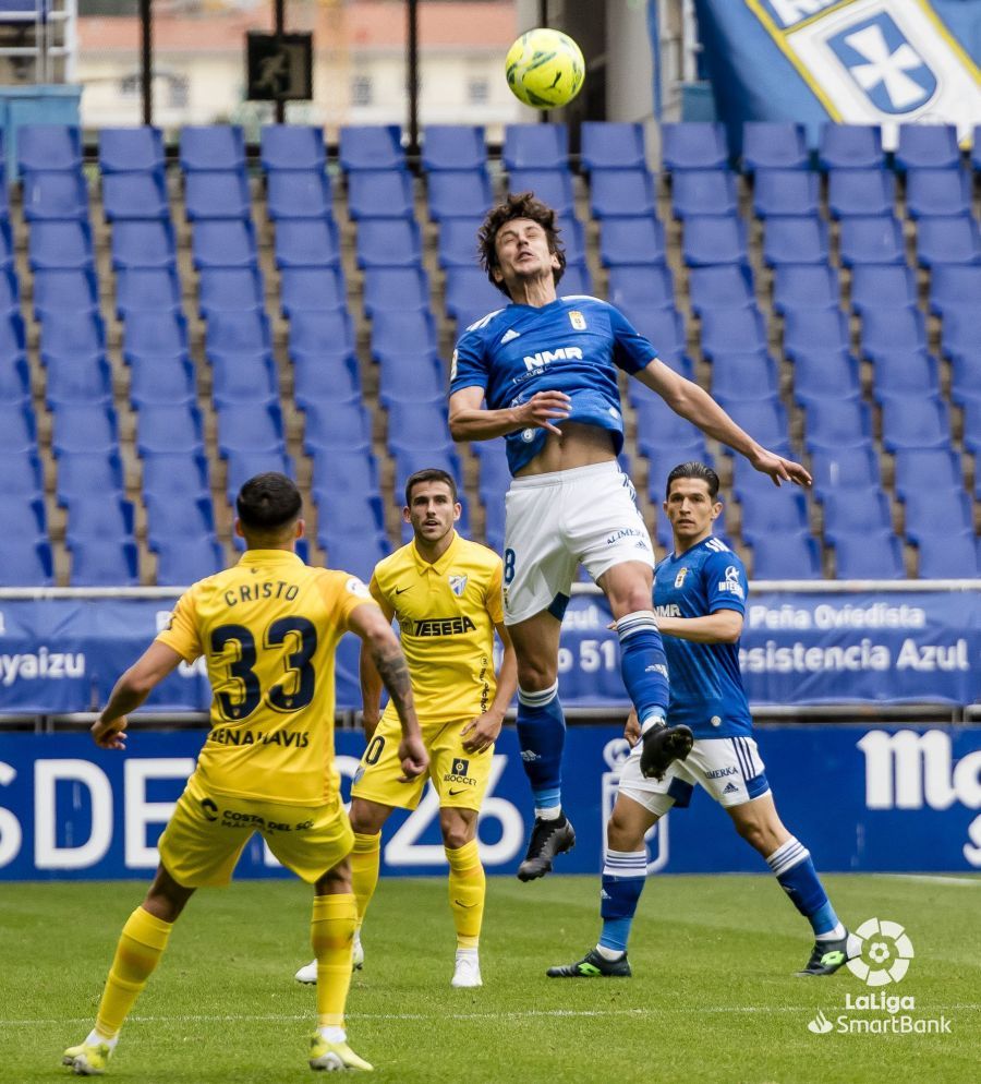 Las imágenes del Real Oviedo - Málaga CF