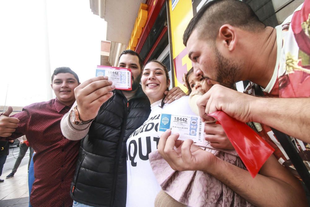 El Sorteo del Niño lleva la suerte a una familia d