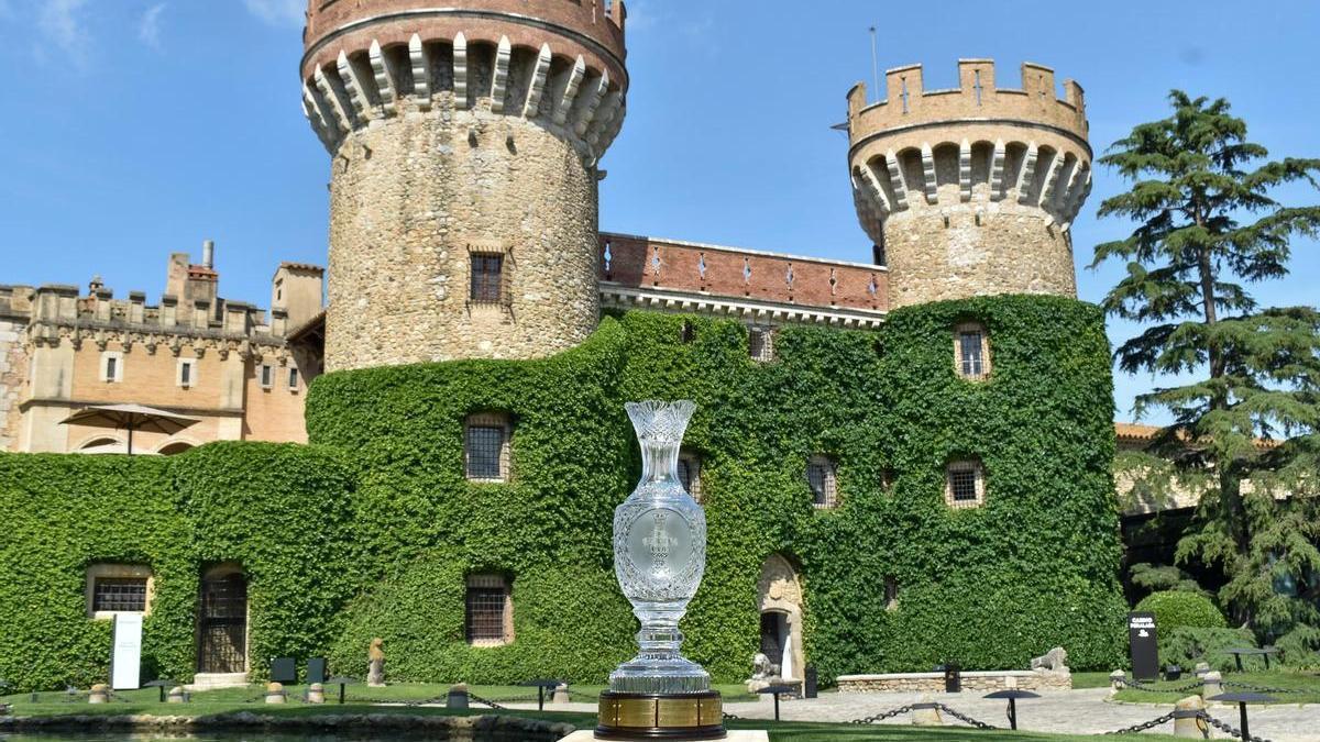 El trofeu al Castell Peralada