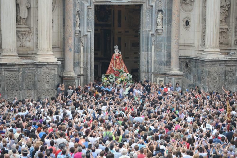 Romería de la Virgen de la Fuensanta: Salida de la