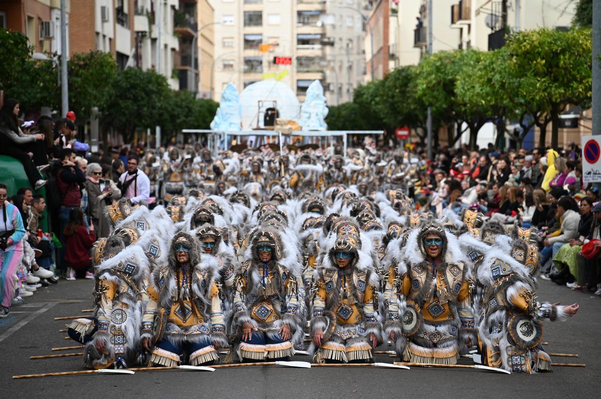 Momentos del desfile de El Vaivén.