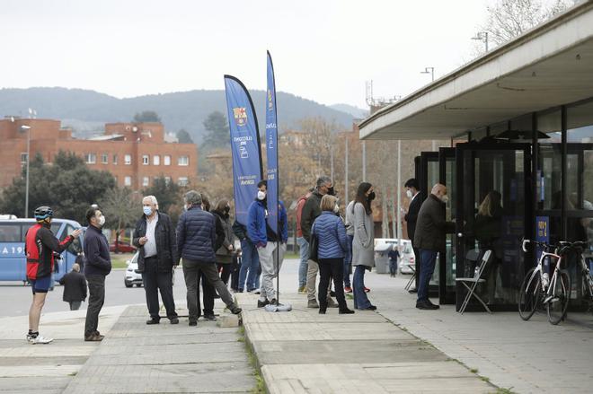 Ambiente muy familiar en el Camp Nou